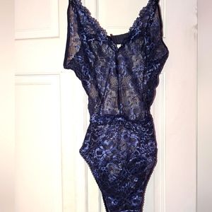 Savage x Fenty floral lace teddy